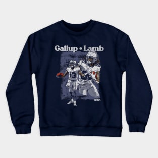 CeeDee Lamb & Michael Gallup Dallas Duo Crewneck Sweatshirt